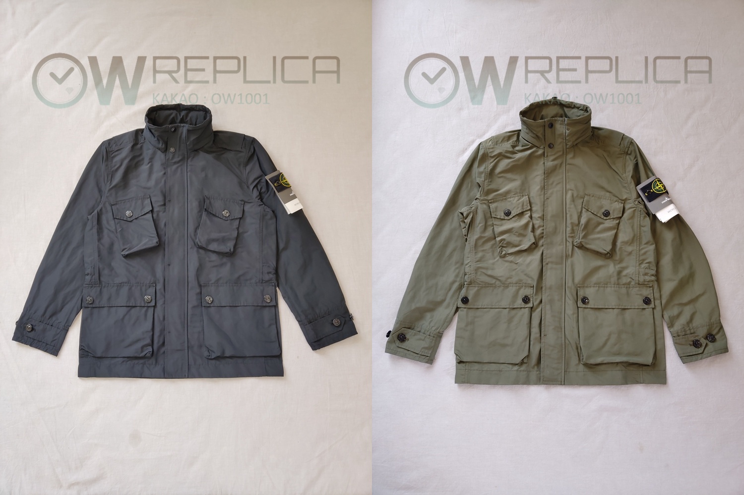 탑스토니 스톤아일랜드 마이크로 랩스 필드 자켓 (2컬러) 21SS 40922 MICRO REPS FIELD JACKET