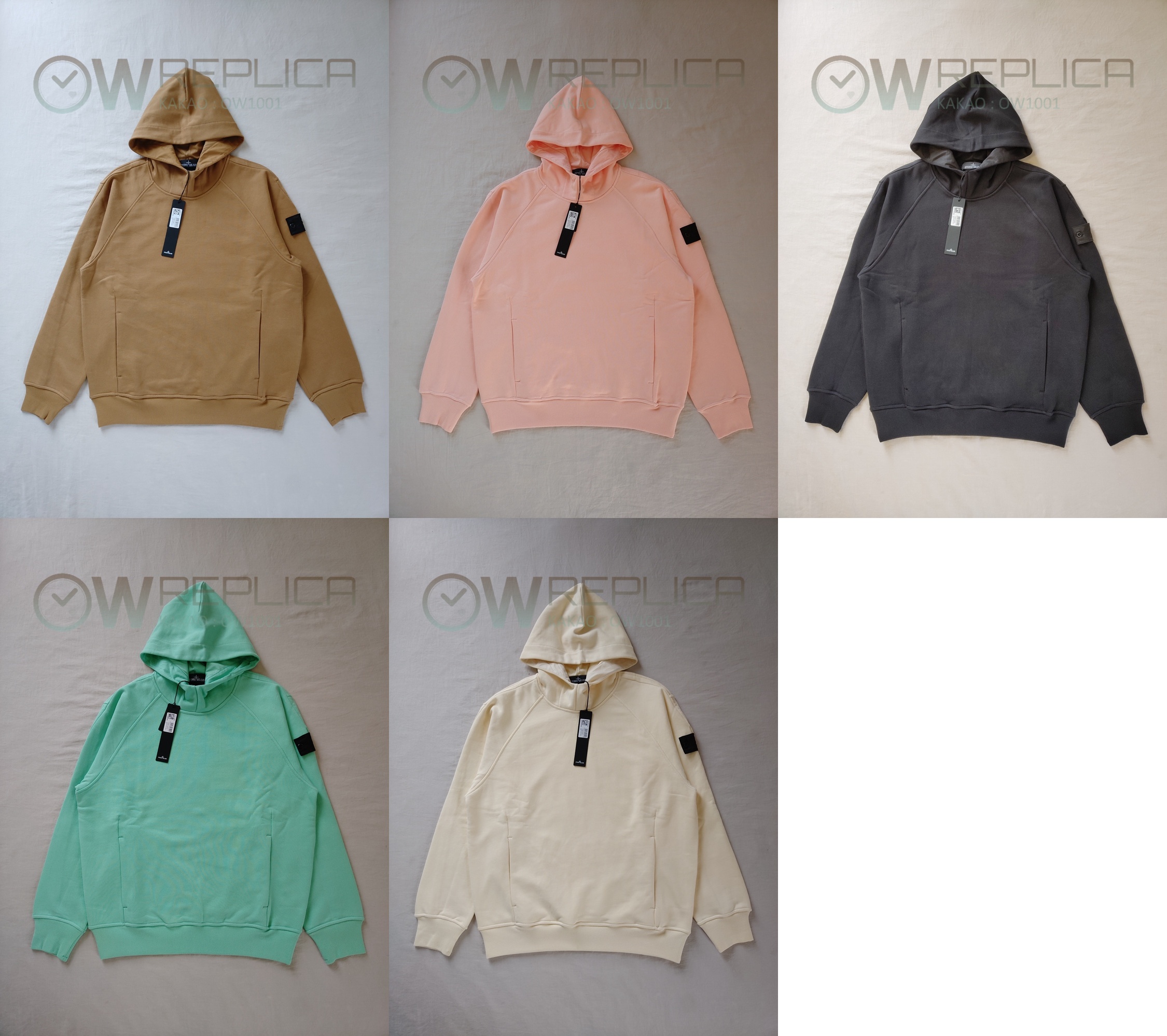 탑스토니 스톤아일랜드 쉐도우 프로젝트 후드 스웻셔츠 (5컬러) 23SS 60219 SHADOW PROJECT HOODED SWEATSHIRT