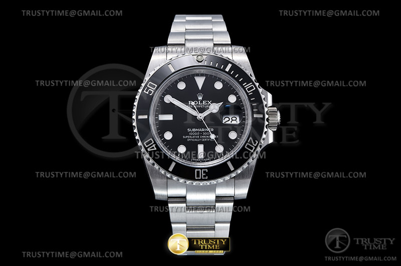 CLEANF 클린공장 V2 롤렉스 서브마리너 블랙다이얼 스틸브레이슬릿 Submariner 116610LN 904L SS/SS Blk CLEAN V2 VS3135