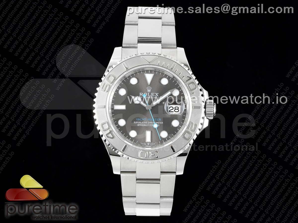 EWF 롤렉스 요트마스터 그레이다이얼 스틸브레이슬릿 Yacht-Master 126622 EWF 1:1 Best Edition Gray Dial on SS Bracelet A3235