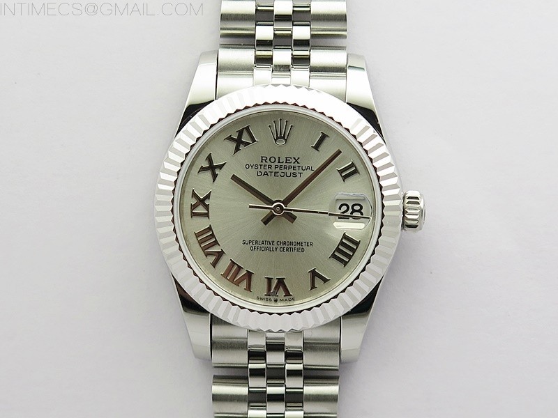 BPF 데이저스트 레이디 31MM 실버다이얼 스틸브레이슬릿 Datejust 31mm 278271 SS BP Best Edition Silver Roman Markers Dial on Jubilee Bracelet Asian Autoamtic 2813